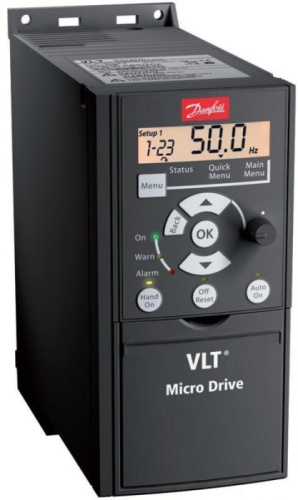 132F0005: Danfoss FC-051 (1.5KW, 1ф, 6.8A, IP20, G-150%)